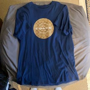 Blue coach t-shirt